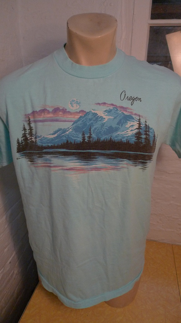 Dated 1988 Oregon Shirt Single Sided Single Stitched AS IS