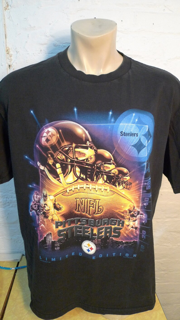 1990s Pittsburgh Steelers Shirt Single Sided