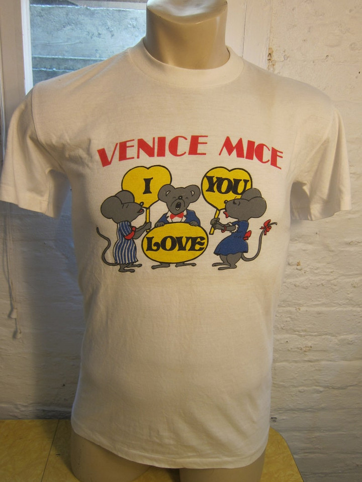1970s Venice Mice Shirt Single Sided