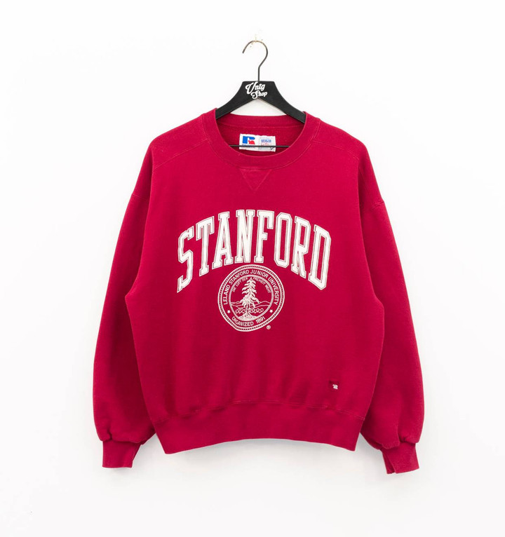 American College Russell Athletic Vintage 90s Russell Athletic Stanford University Crest S