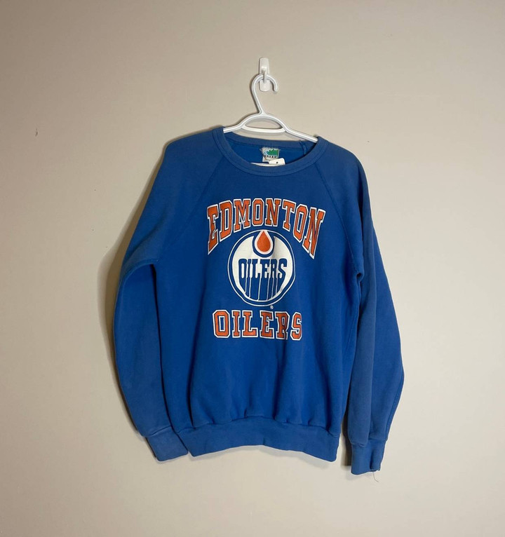 Nhl Vintage Vintage Edmonton Oilers Crewneck