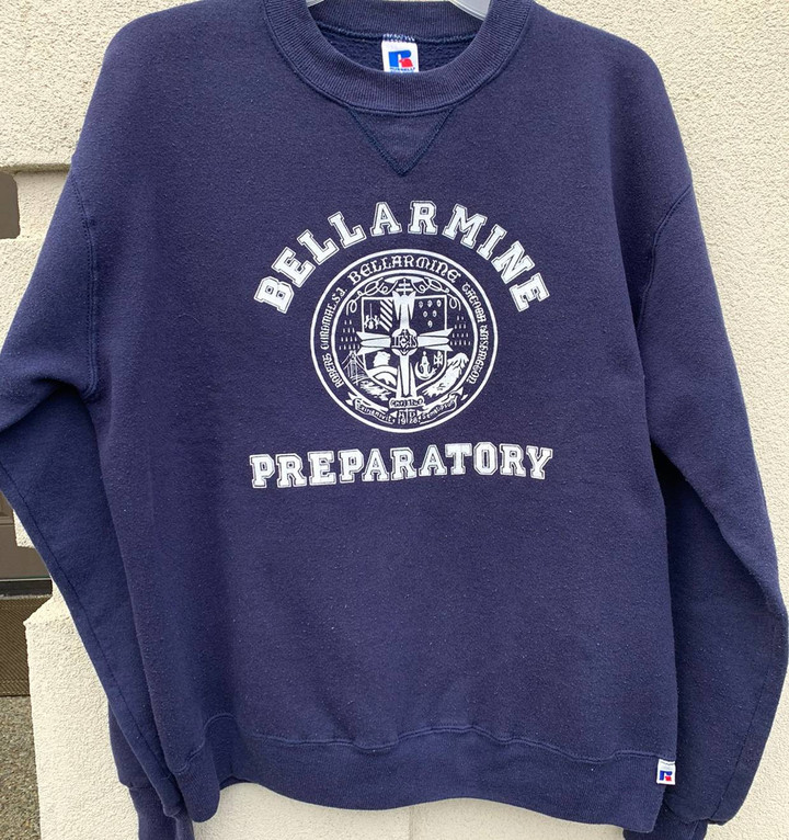 Made In Usa Russell Athletic Vintage Vintage 1990s Bellarmine High School Russell Sweat