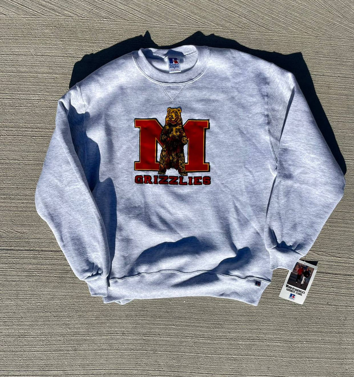 Russell Athletic Vintage Vintage Brand New 90s Russell Montana Crewneck