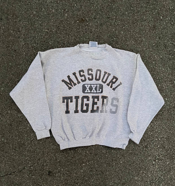Logo Athletic Vintage Mizzou Missouri Tigers Vintage S Med