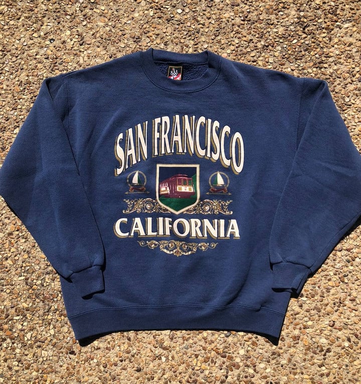 San Francisco 49ers Usa Olympics Vintage Vintage 90s San Francisco California Crewneck Swe