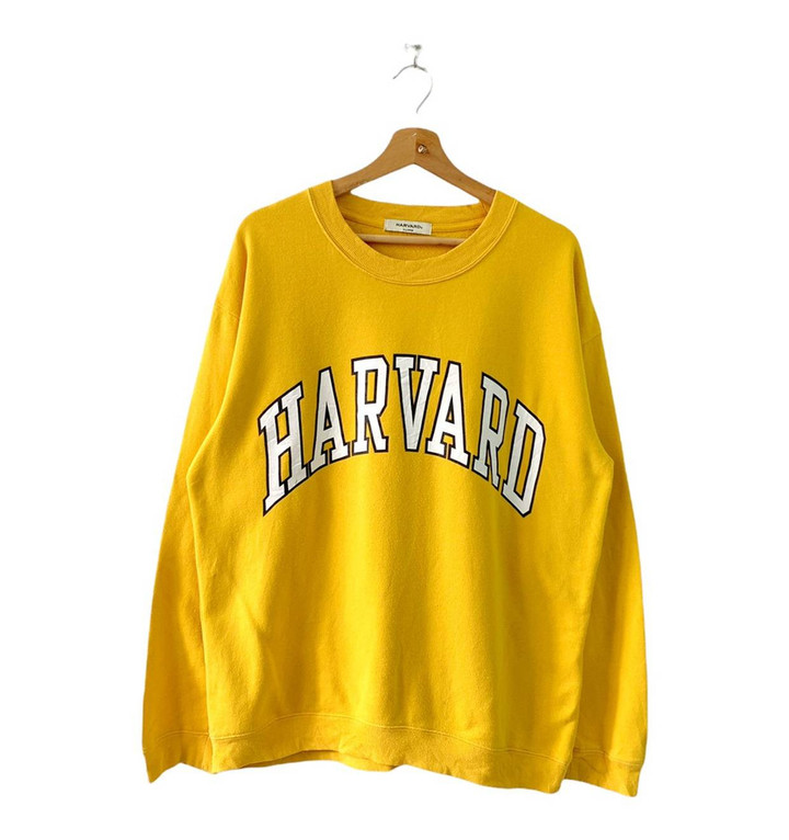 American Vintage Collegiate Vintage University Of Harvard Crewneck L