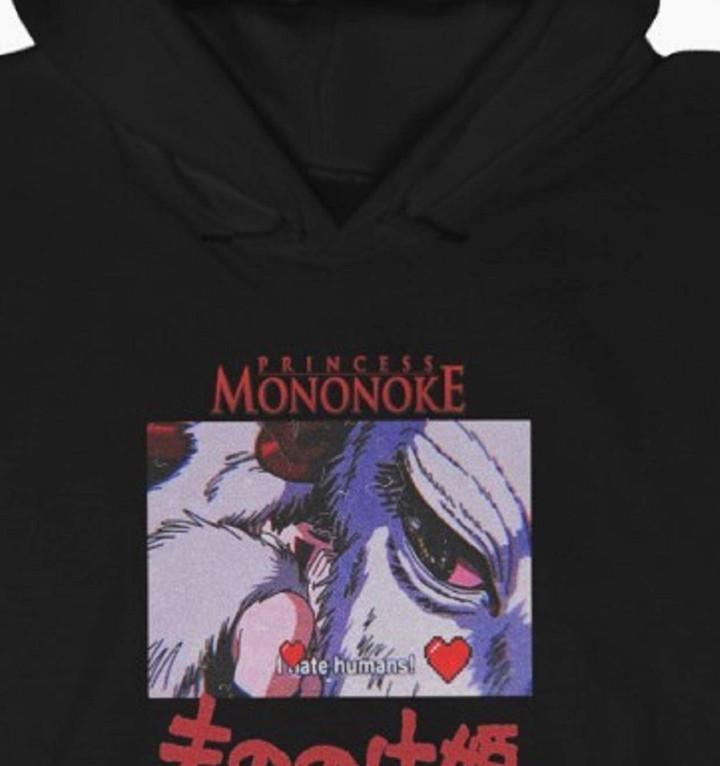 Made In Usa Movie Mononoke Anime Vintage Brand Streetwear