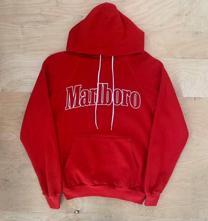 Made In Usa Marlboro Vintage Marlboro Red Vintage 80s Fleece Adventure Team