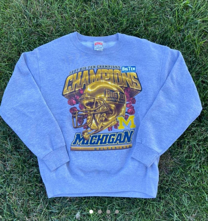 Vintage Vintage 1997 Big 10 University Of Michigan