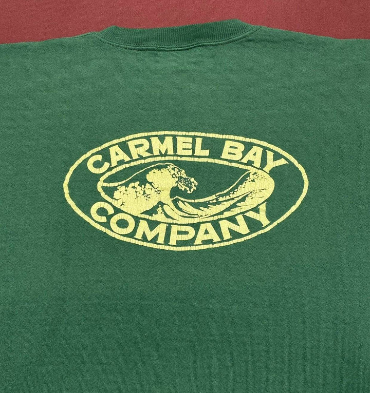 Vintage Vintage 90s Carmel Bay Company Green Crewneck