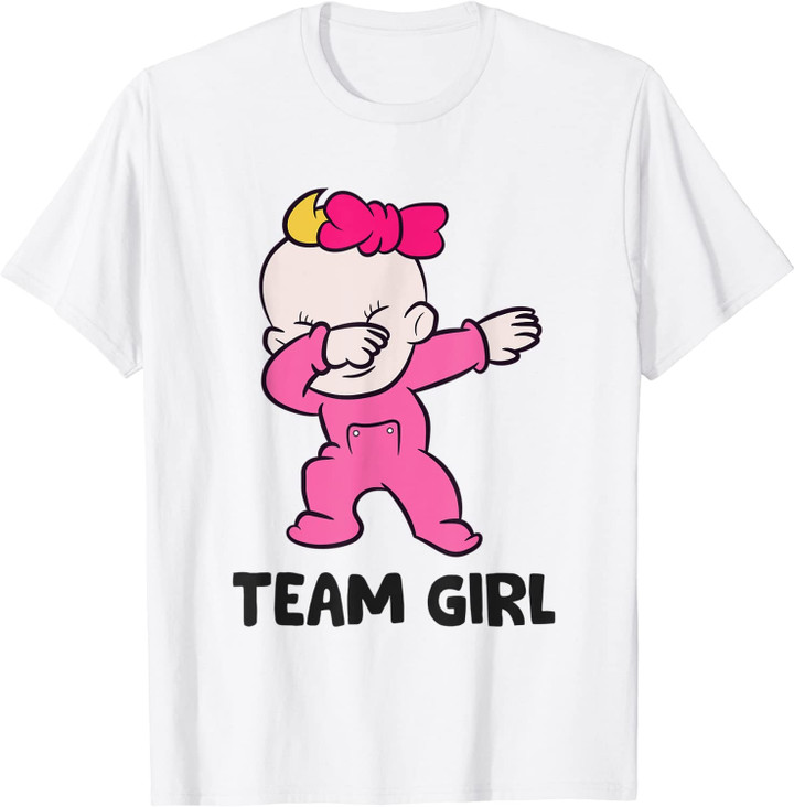 Pregnancy Pink Team Girl Gender Reveal T-Shirt