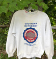 Made In Usa Vintage 1989 Southern Methodist University Dallas Texas Sweater 80s