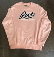 Roots Streetwear Vintage Roots Pink Graphic Crewneck Sweater