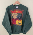 Vintage Vintage 90s Dog Sweater Painting Crewneck