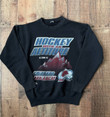 Made In Usa Nhl Vintage Vintage Colorado Avalanche Nhl Hockey Crewneck