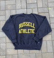 Russell Athletic Vintage Russell Athletic Sweater   Navy