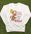 Chicago Bulls Garfield Vintage 80s Garfield Slam Dunk Bulls