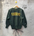 Champion Made In Usa Vintage Vintage 90s University Of Vermont Reverse Weave