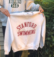 Made In Usa Russell Athletic Vintage Vintage Russel Stanford Swimming Collegecrewneck