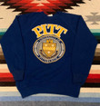 Made In Usa Vintage Vintage 80s Pitt Panthers Collegiate Crewneck