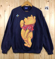 Cartoon Network Disney Vintage Vintage 90s Disney Winnie The Pooh Big Swearshirt