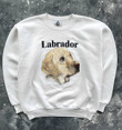 Vintage Vintage 90s Labrador Dog Canine Crewneck