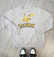 Pokemon Streetwear Vintage Y2k Style Pikachu Pokemon Pullover Sweater