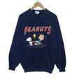 Peanuts Vintage Vintage Peanut Crewneck Big Logo