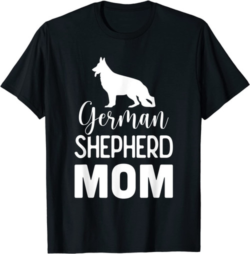 German Shepherd Mom Dog T-shirt
