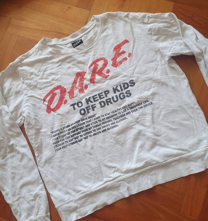 Dare Streetwear Vintage Dare To Keep Off Drugs Dareszs
