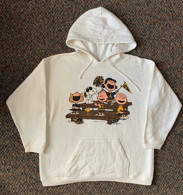 Peanuts Streetwear Vintage Vintage 90s Charlie Brown Snoopy M