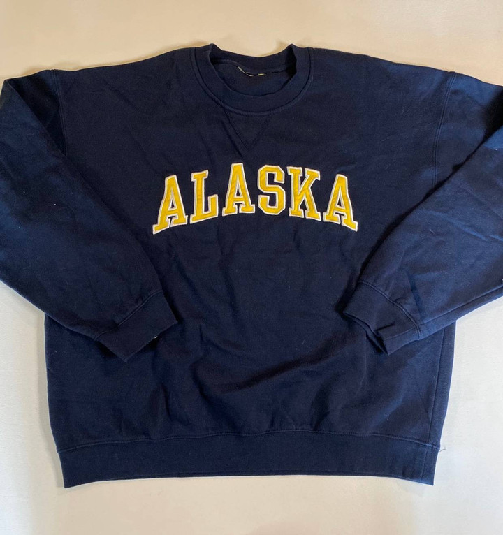 Made In Usa Streetwear Vintage Vintage 90s Made In Usa Alaska College State School Sport