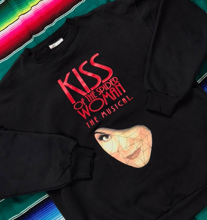 Vintage Vtg 1992 Kiss Of The Spider Woman The Musical Crewneck