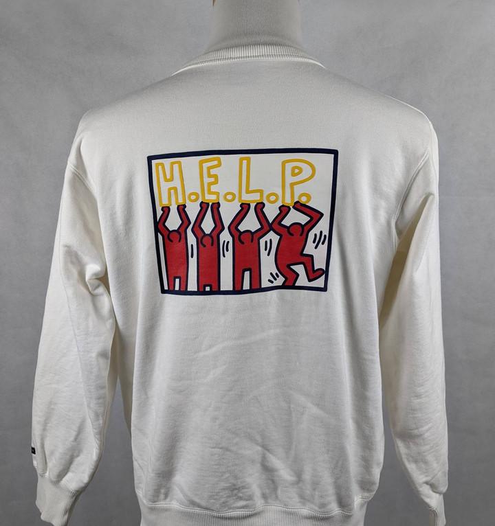 Art Keith Haring Vintage 90s Keith Haring Help The Beatles