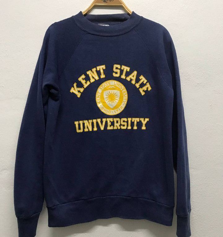 Vintage Vintage Kent State University By Pro Knit