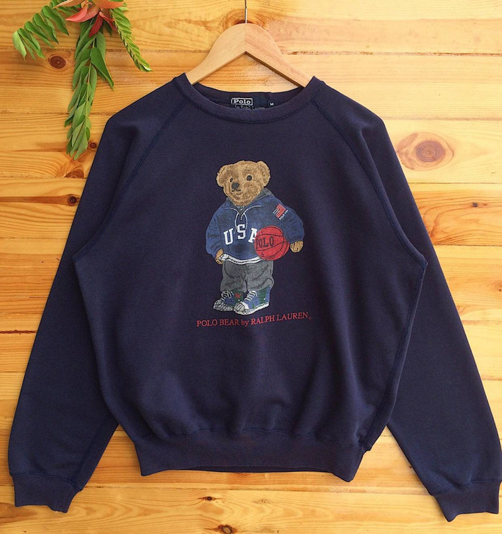 Vintage  Polo Bear  By
