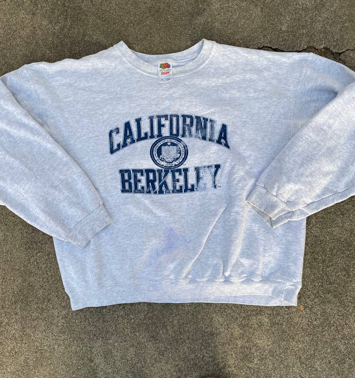 American College Collegiate Vintage Vintage California Berkeley Usa 90s School Sport Y2k N