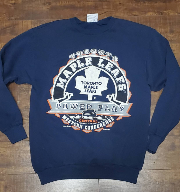 Nhl Vintage 1994 Vintage Toronto Maple Leafs Sweater