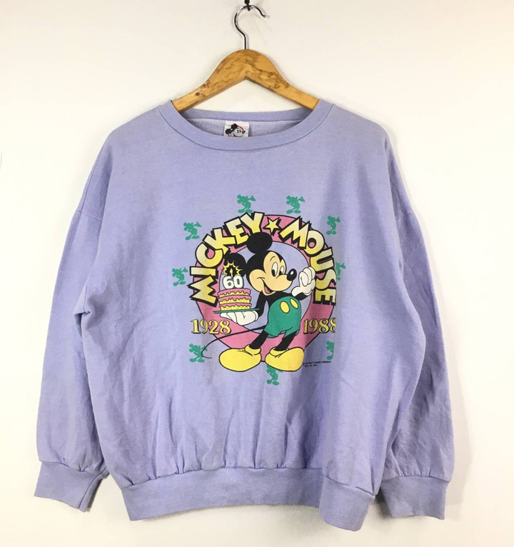 Made In Usa Mickey Mouse Vintage Vintage Mickey Mouse Crewneck Made In Usa