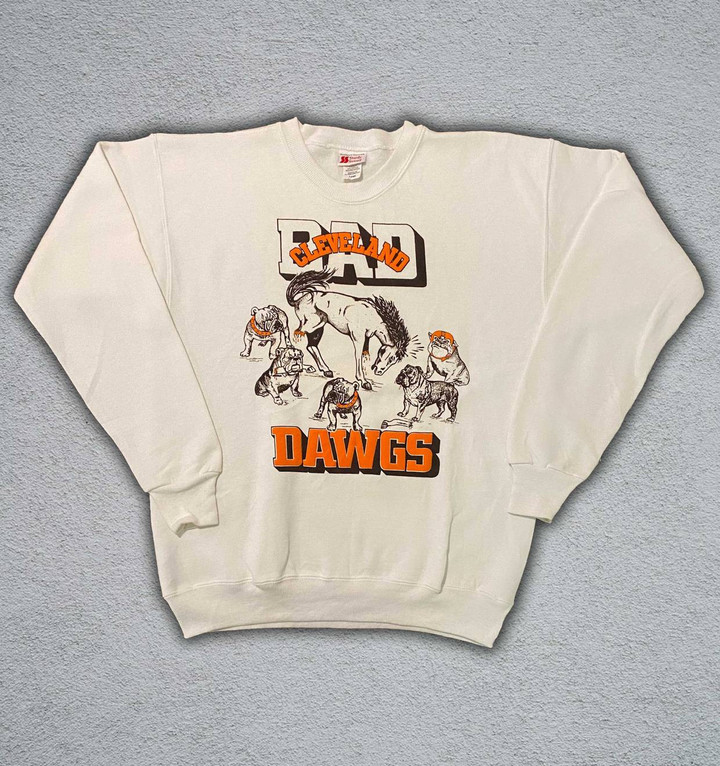 Vintage Vintage Cleveland Browns Dawgs Crewneck L