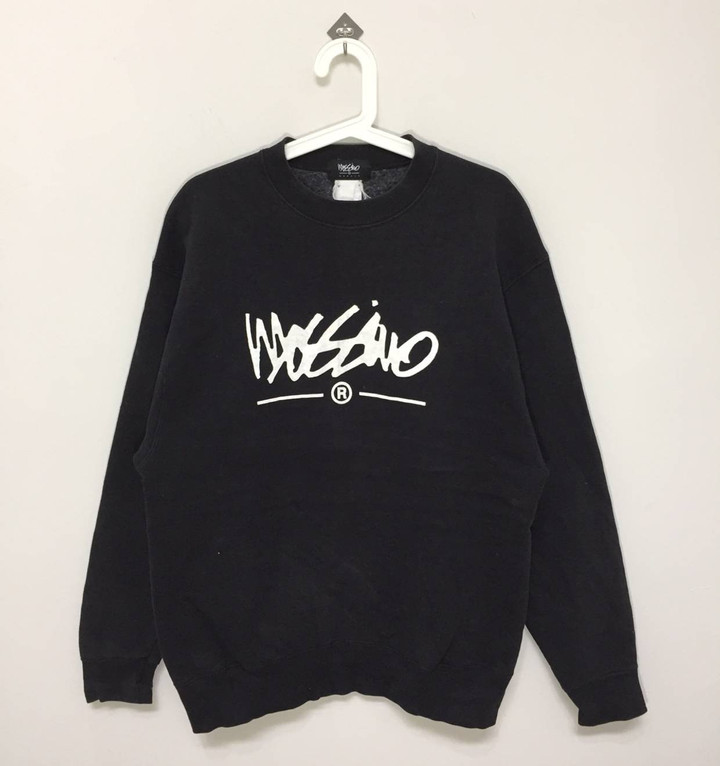 Made In Usa Mossimo Vintage Vintage Mossimo Spell Out Script Logo Pullover