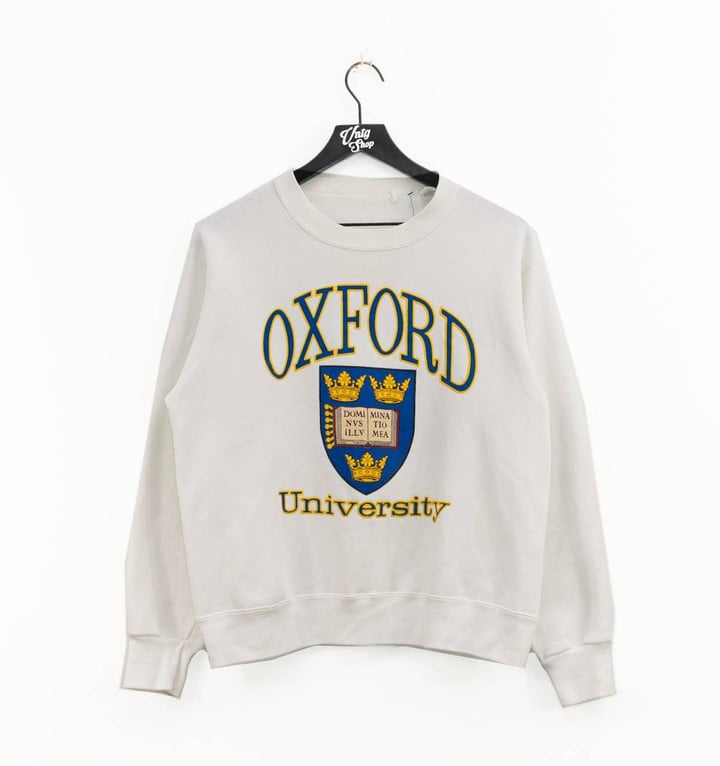 American College Art Vintage Vintage 90s Oxford University Crest