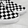 Checkered Slip On Shoes