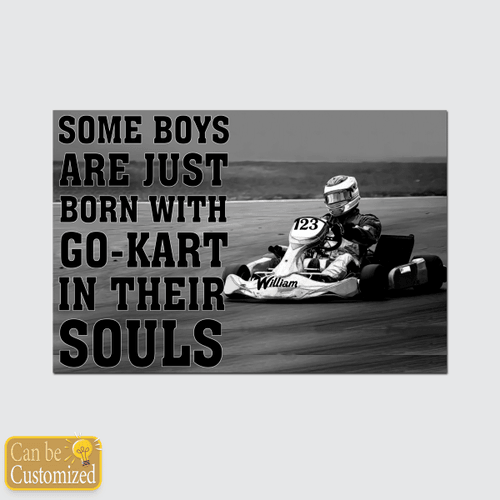 Some boys are just born with go-kart in their souls