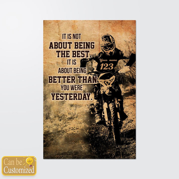 Motocross It's not about being the best