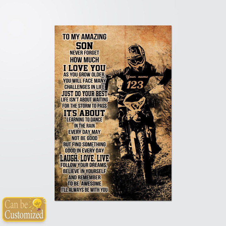 Motocross To my amazing son