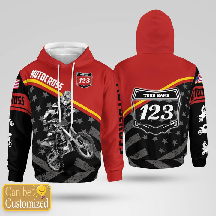 Personalized Motocross rider