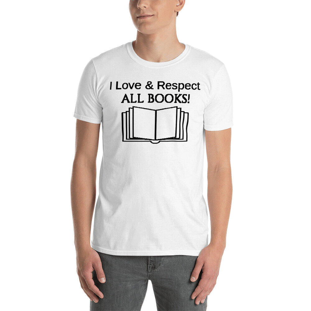 I Love All Books Tee Shirt