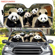 Panda Car Sunshade