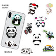50 pcs/set Cute China Panda PVC Waterproof Stickers Scrapbooking Diy Journaling Sticker Laptop Cup Decorative Sticker Stationery